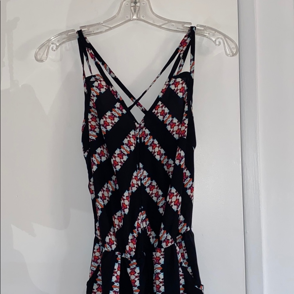 multi-colored romper
